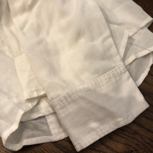 Elizabeth James white button down shirt S 🖤🖤 - Picture 5 of 7